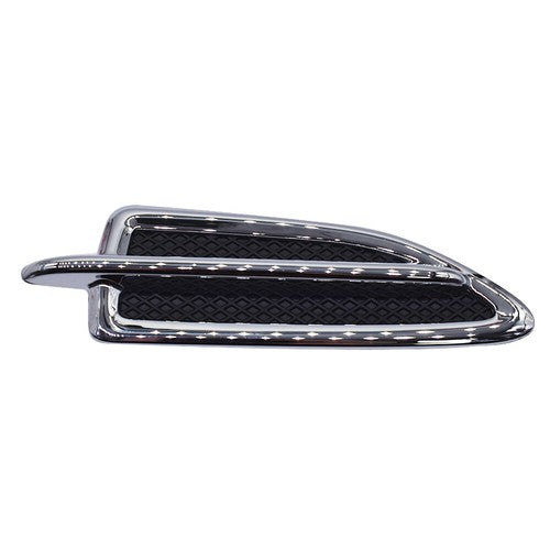 Solid Spare For Ford Escape 2013-2015 Front Left Side Fender Vent Moulding Chrome Trim