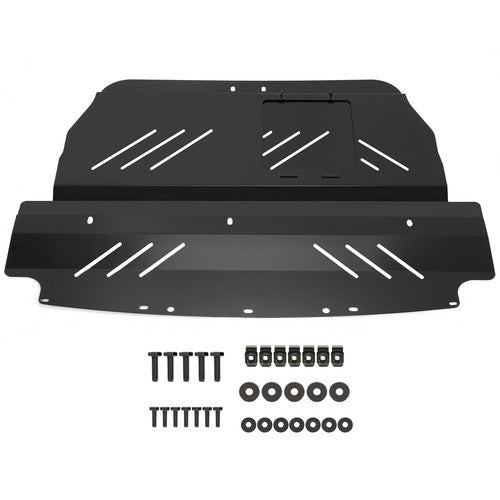 Solid Spare Aluminum Under Tray Skid Plate for 04-07 Subaru WRX STI Engine Splash Shield