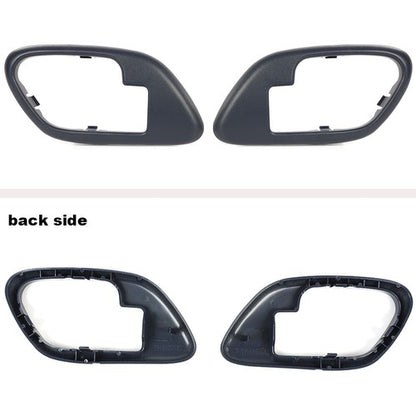 Solid Spare Blue Inside Door Handles Bezel Pair Fit For 95-99 Chevy GMC Truck LH & RH