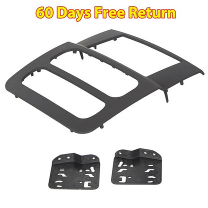 Solid Spare Double Din Stereo Radio Install Dash Kit For Dodge Ram 1500 2500 3500 2002 03-05