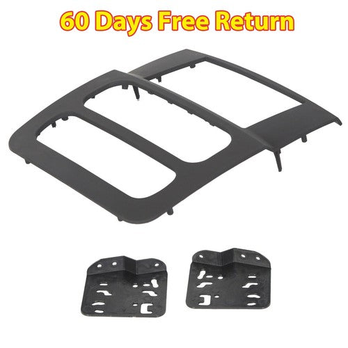 Solid Spare Double Din Stereo Radio Install Dash Kit For Dodge Ram 1500 2500 3500 2002 03-05