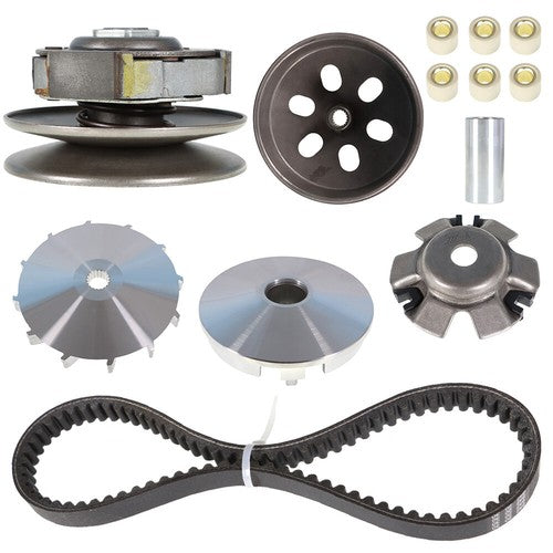 Solid Spare REBUILD CLUTCH KIT FOR 150cc GY6 TAOTAO SCOOTER TRANSMISSION (BELT: 842-20-30)