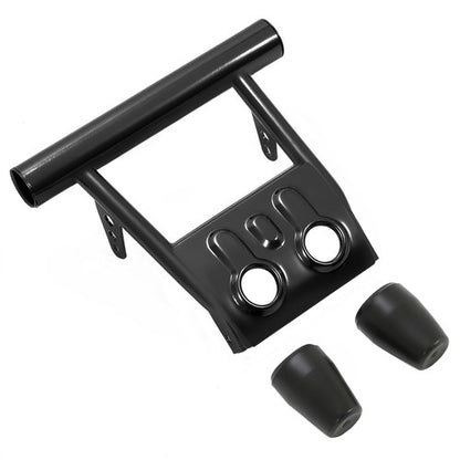 Solid Spare New For Yamaha Banshee 1987-2006 Black Front Bumper Guard & Rubber End Caps