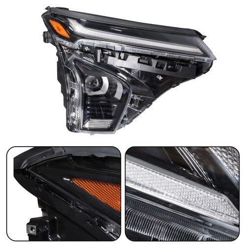 Solid Spare For Chevrolet Trax 2024-2025 (ACTIV/LT/RS) Right Full LED Passenger Headlight