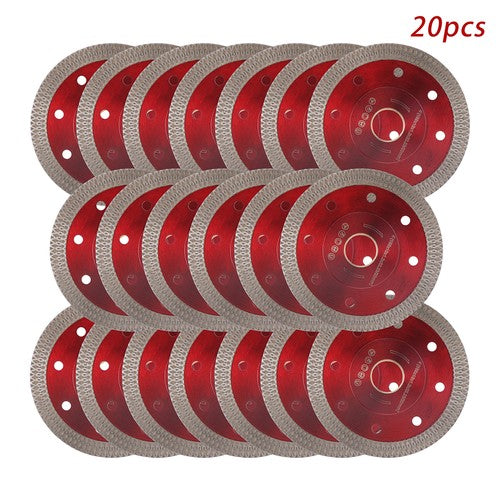 Solid Spare 20 Pack 4 Inch Circular Saw Blades Diamond Blades for Angle Grinder