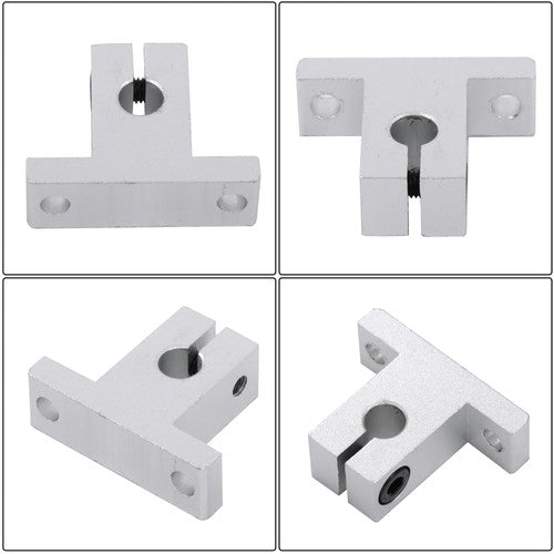 Solid Spare 2Pcs 8×750mm Linear Motion Rail Shaft Slide Guide w/ 4 SCS8UU Bearing & SK8 Rail