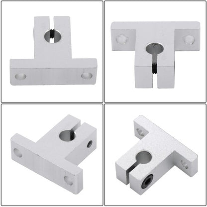 Solid Spare 2Pcs 8×750mm Linear Motion Rail Shaft Slide Guide w/ 4 SCS8UU Bearing & SK8 Rail