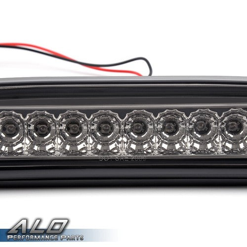 Solid Spare Fit For 1995-2017 Toyota Tacoma Smoke Lens LED 3rd Third Brake Light Tail Lamp