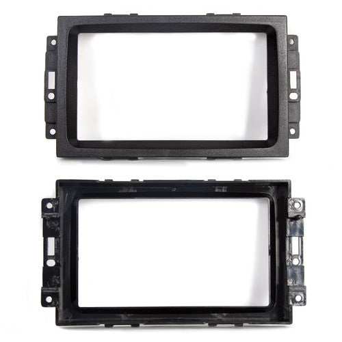 Solid Spare Center dashboard cover Double Din Dash Radio Stereo FOR Jeep Commander 06-07