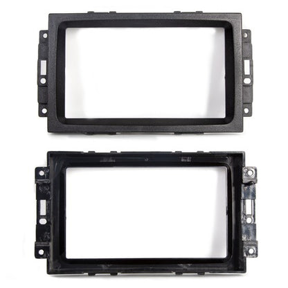 Solid Spare Center dashboard cover Double Din Dash Radio Stereo FOR Jeep Commander 06-07