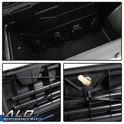 Solid Spare Truck Bed Storage Box Tool Box Left+Right Fit For 02-18 Dodge Ram 1500 2500 3500