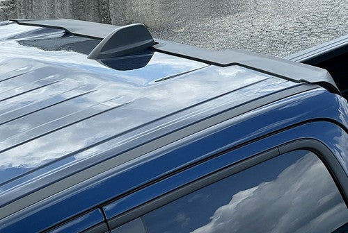 Solid Spare For 2019-2023 24 Dodge Ram 1500 Truck Crew Cab Matte Black Roof Spoiler Wing
