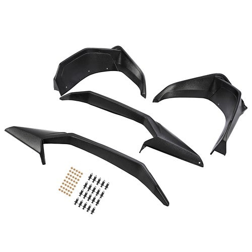 Solid Spare 4PCS Fender Flares Mud Guards For Kawasaki Teryx KRX 1000 / KRX4 1000 2020-2023