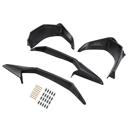 Solid Spare 4PCS Fender Flares Mud Guards For Kawasaki Teryx KRX 1000 / KRX4 1000 2020-2023
