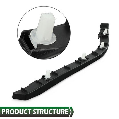 Solid Spare Fit For 2012-2016 Hyundai Accent Rear Bumper Bracket Retainer Left+Right Side