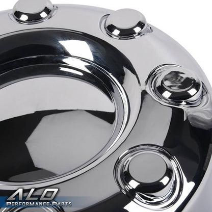 Solid Spare Fit For 2005-2016 Ford F350 F-350 Dually 4x4 Open Silver Wheel Center Hub Caps