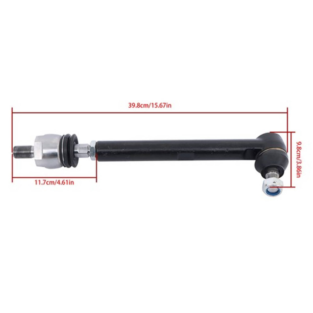 Solid Spare Steering Arm Tie Rod Ball Joint 144457A1 Fits Case 580L 580SL 580M 580SM 570