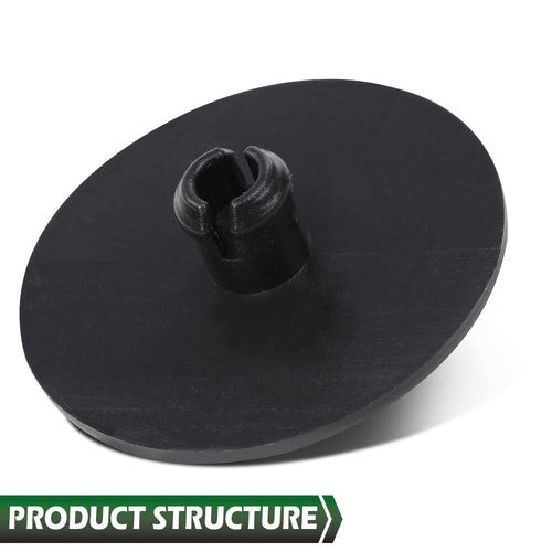 Solid Spare 12pcs 2" Leaf Spring End Tip Pad Anti Squeak Insert Cushion Plastic Silencer