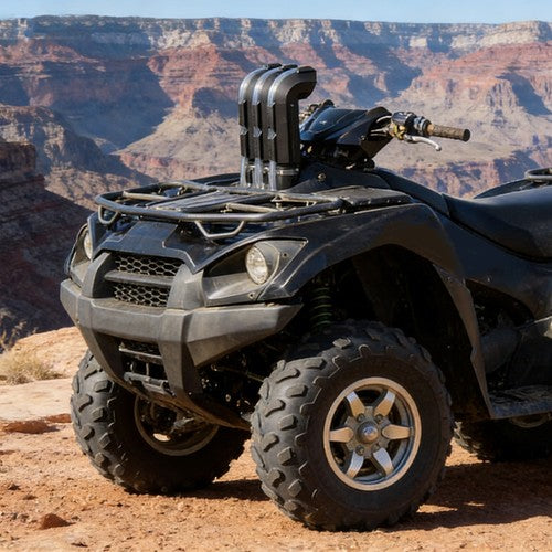 Solid Spare Riser Snorkel Kit For 2005-2023 2021 Kawasaki Brute Force 650i 750i 4x4i EPS