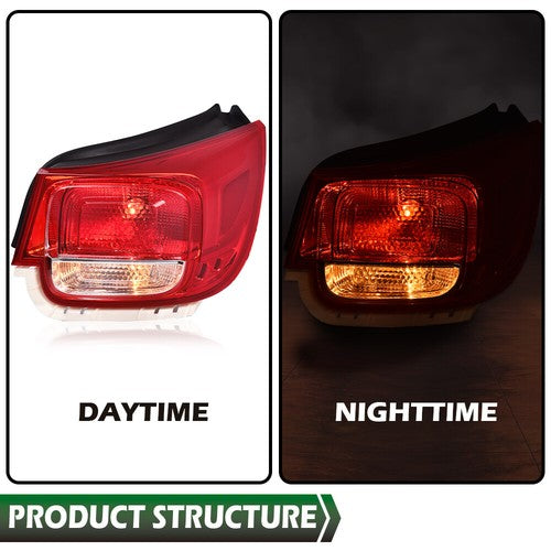 Solid Spare Fit For 2013-2015 Chevy Malibu [NON-LED]Tail Light Brake Lamp Outer Right Side