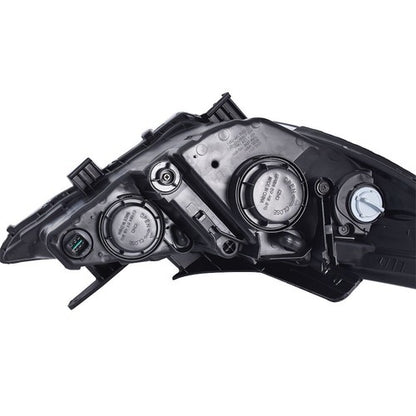 Solid Spare Halogen Clear New LH+RH Headlights Assembly Lamps For Hyundai Sonata 2011-2014