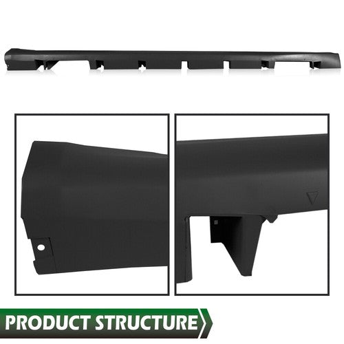 Solid Spare Fit For 13-16 Ford Fusion Left & Right Side Exterior-Rocker Panel Molding Trim