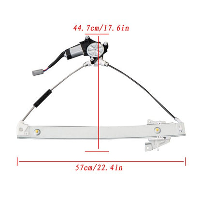 Solid Spare Front Left 2Pins Window Regulator For Mercury Mariner 2005-07 Ford Escape 01-07