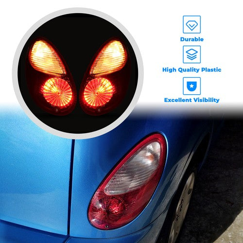 Solid Spare For 2006-2010 Chrysler PT Cruiser Tail Lights Left Side & Right Side w/ Bulb(s)