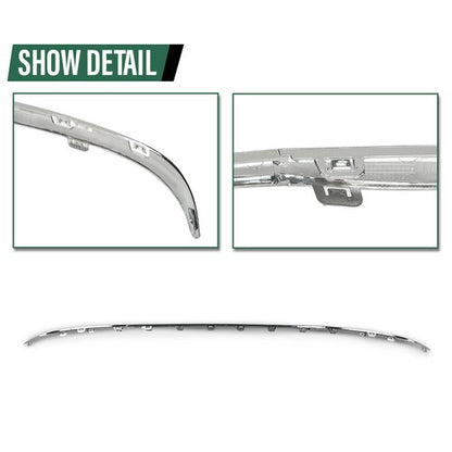 Solid Spare Fit For 16-19 Mercedes-Benz GLC300 Rear Bumper Face Bar Trim Molding Step Pad