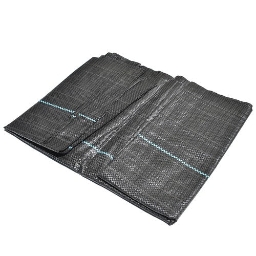 Solid Spare PP Weed Barrier Planting Fabric Landscape Ground Cover Durable 4 × 8 FT