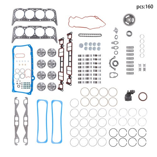 Solid Spare HS7733PT-16 CS8510-1 Engine Rebuild Kit For Chevrolet C1500 1996-2001 2002 5.7L