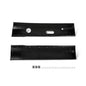 Solid Spare Engine Well Frame Rail Splash Shields Seals Fit 72-80 Dodge 2WD D Series Truck
