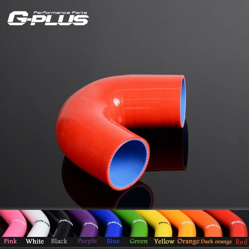Solid Spare NEW FIT FOR UNIVERSAL 2 3/8" 60MM 135 DEGREE SILICONE HOSES STANDARD ELBOW HOSE