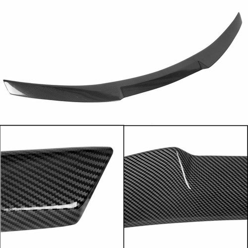 For 2014-2024 Infiniti Q50 M4 Style Rear Trunk Spoiler Wing Carbon Fiber Style