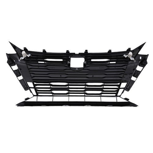 For 2023-2024 Nissan Altima SV Front Bumper Upper Grille & Grille Chrome Molding