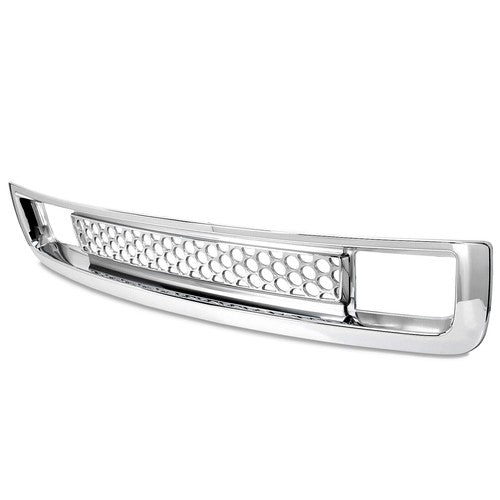 Solid Spare FOR 07-13 GMC SIERRA 1500 DENALI PICKUP BOTTOM LOWER BUMPER MESH GRILLE CHROME