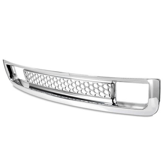 Solid Spare FOR 07-13 GMC SIERRA 1500 DENALI PICKUP BOTTOM LOWER BUMPER MESH GRILLE CHROME