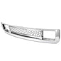Solid Spare FOR 07-13 GMC SIERRA 1500 DENALI PICKUP BOTTOM LOWER BUMPER MESH GRILLE CHROME