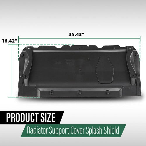 Solid Spare Fit For 2011-2018 Audi A6 A7 S6 S7 RS7 Radiator Support Cover Splash Shield
