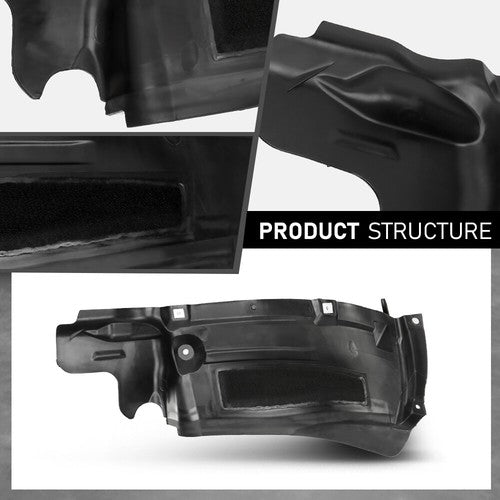 Solid Spare Fit For Audi A7 2012-2014 Front Right Fender Liner Wheel Spoiler 4G8853888C