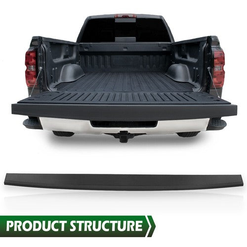 Solid Spare Tailgate Cap Molding Top Protector Fit For 2014-2019 Chevy Silverado/GMC Sierra