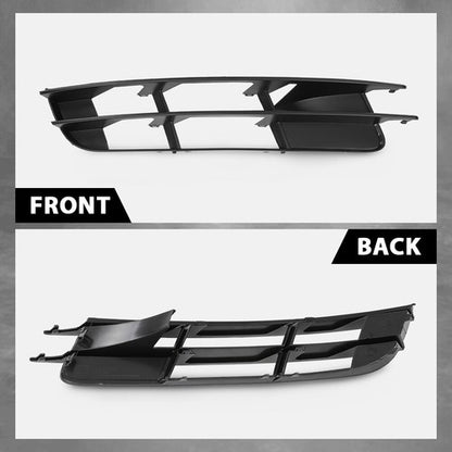 Solid Spare Fit For 2007 2008 2009 Audi Q7 Front Bumper Cover Lower Grille Outer Right Side