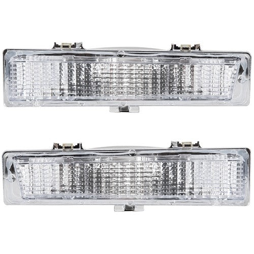 Solid Spare New FITS 1981-1988 Monte Carlo SS Front Park and Turn Signal Light Set
