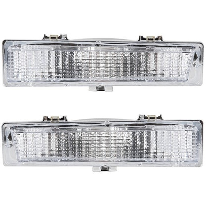 Solid Spare New FITS 1981-1988 Monte Carlo SS Front Park and Turn Signal Light Set