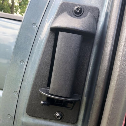 Solid Spare 1 Rear Door Handle Driver Side For 99-07 Chevy Silverado GMC Sierra Extended Cab