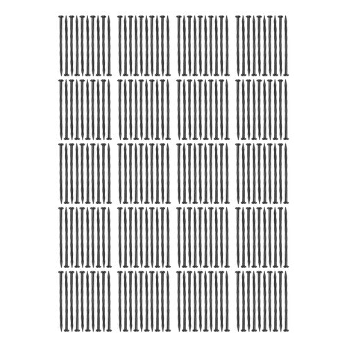 Solid Spare 200 Pcs 8 Inch Landscape Anchoring Stakes Plastic Edging Garden Spikes Spiral