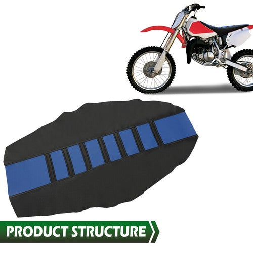 Solid Spare Soft Seat Cover Fit For Honda CR125R CR250R CR500R CRF100 CRF125f 97-2021 Blue