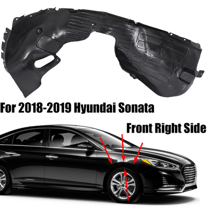 For 2018-2019 Hyundai Sonata Front Inner Fender Liner Passenger Side Right RH