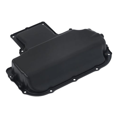 Solid Spare Black Engine Oil Pan w/ Drain Plug 264-866 For Mercedes-Benz E320 E350 2006-2009