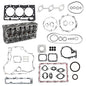 Solid Spare For Kubota D1305 B7610 Complete Cylinder Head With Valve Spring + Gasket Set